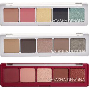 Only 1 Left Set of 3 Natasha Denona Eyeshadow Palettes Ayana, Cupid, and Jubilee